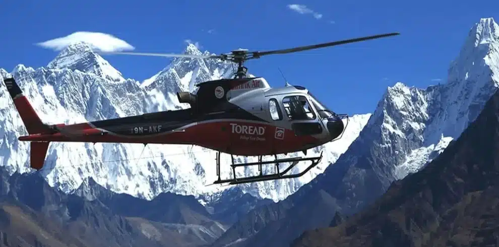 Everest Base Camp Trek with Helicopter Return Aarohi Holiday