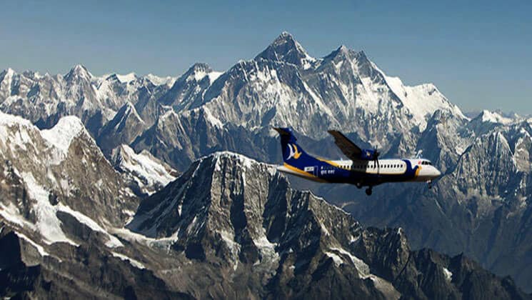 everest mountain flight in nepal Aarohi Holiday